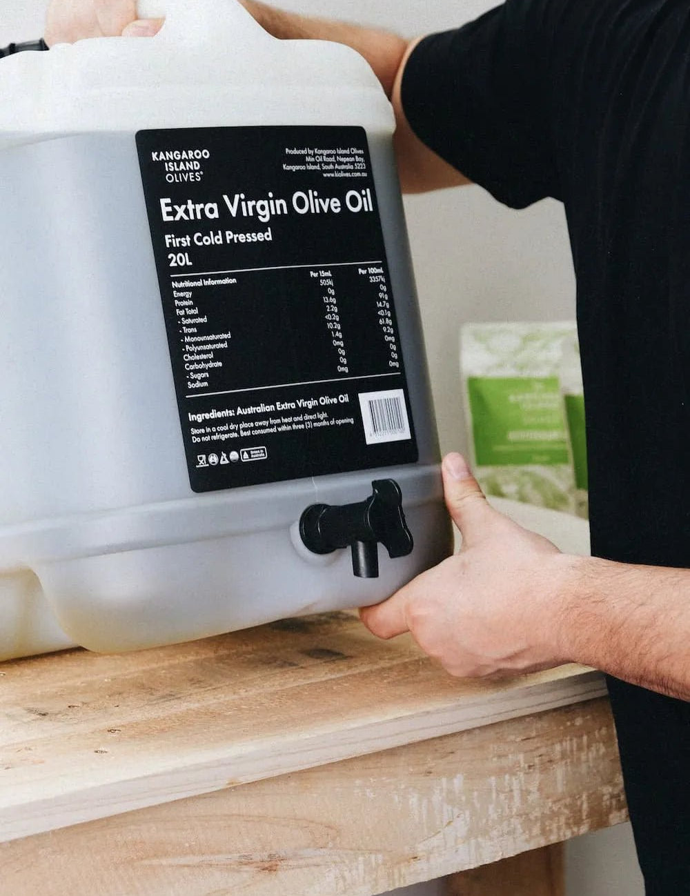 Extra Virgin Olive Oil (20L) - Kangaroo Island Olives