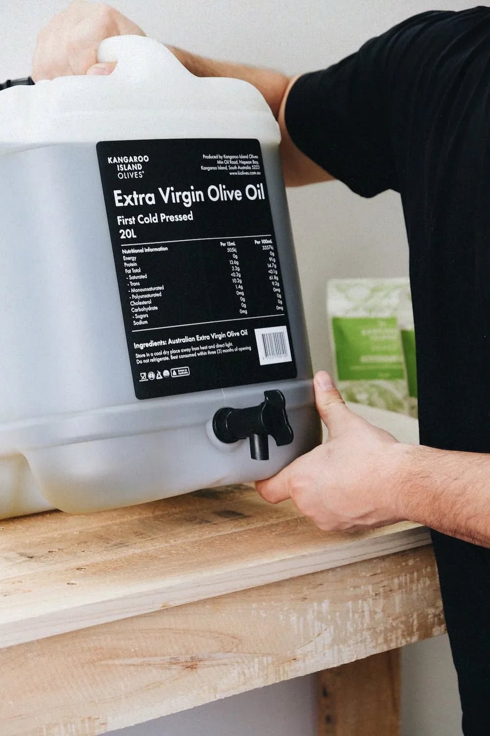 Extra Virgin Olive Oil (20L) - Kangaroo Island Olives