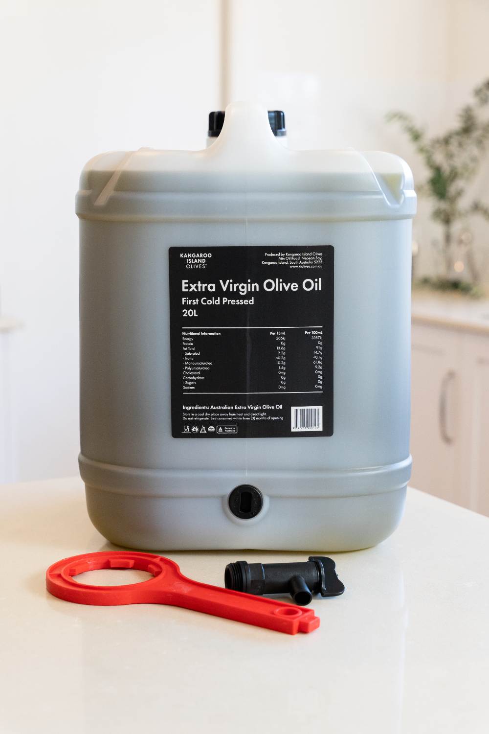 Extra Virgin Olive Oil (20L) - Kangaroo Island Olives