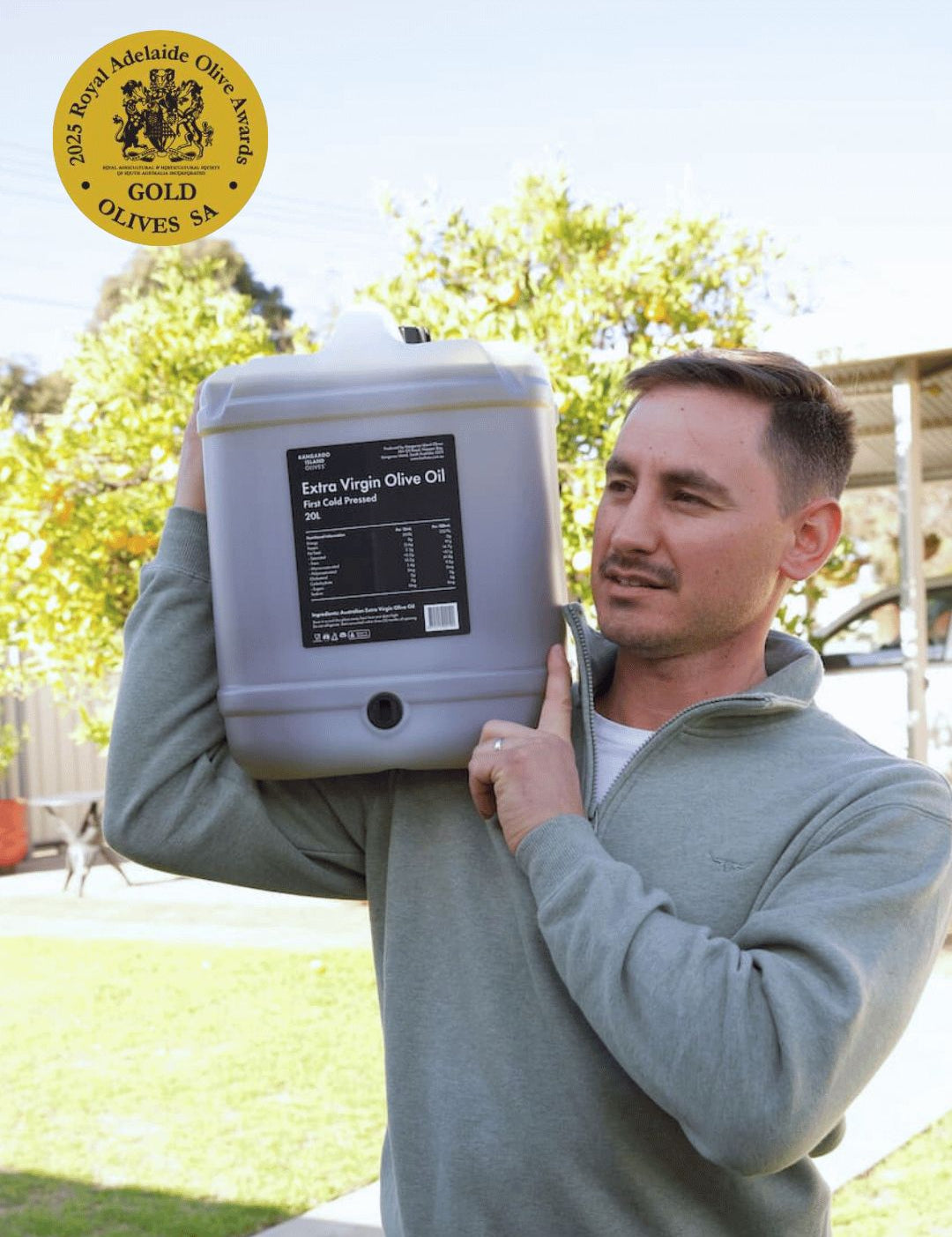 Extra Virgin Olive Oil (20L) - Kangaroo Island Olives