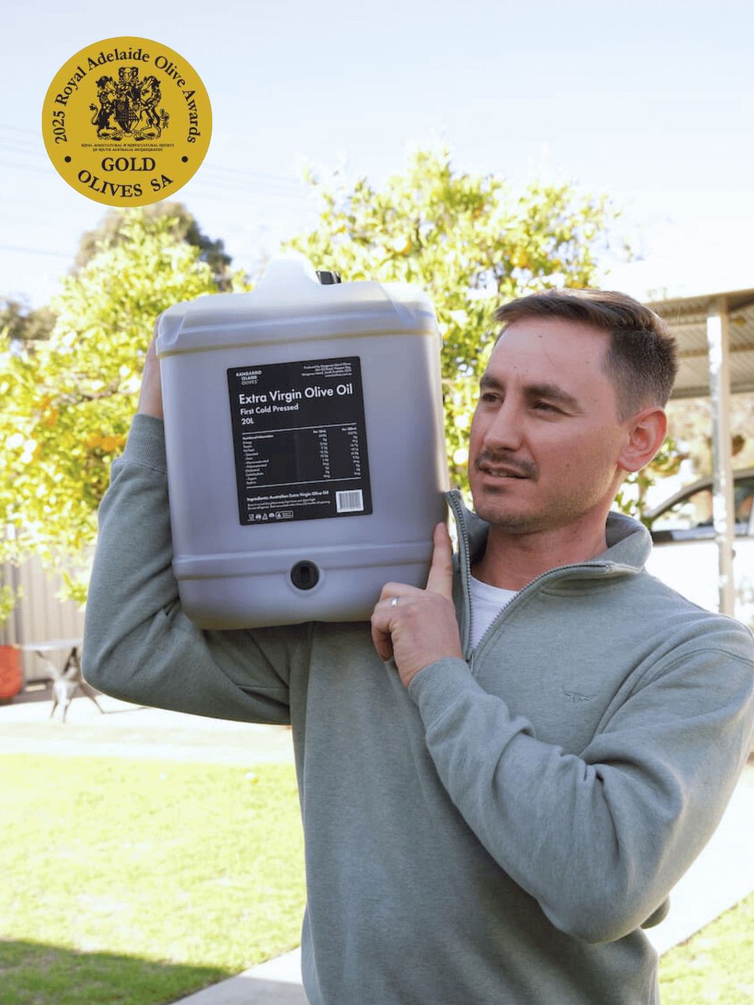 Extra Virgin Olive Oil (20L) - Kangaroo Island Olives