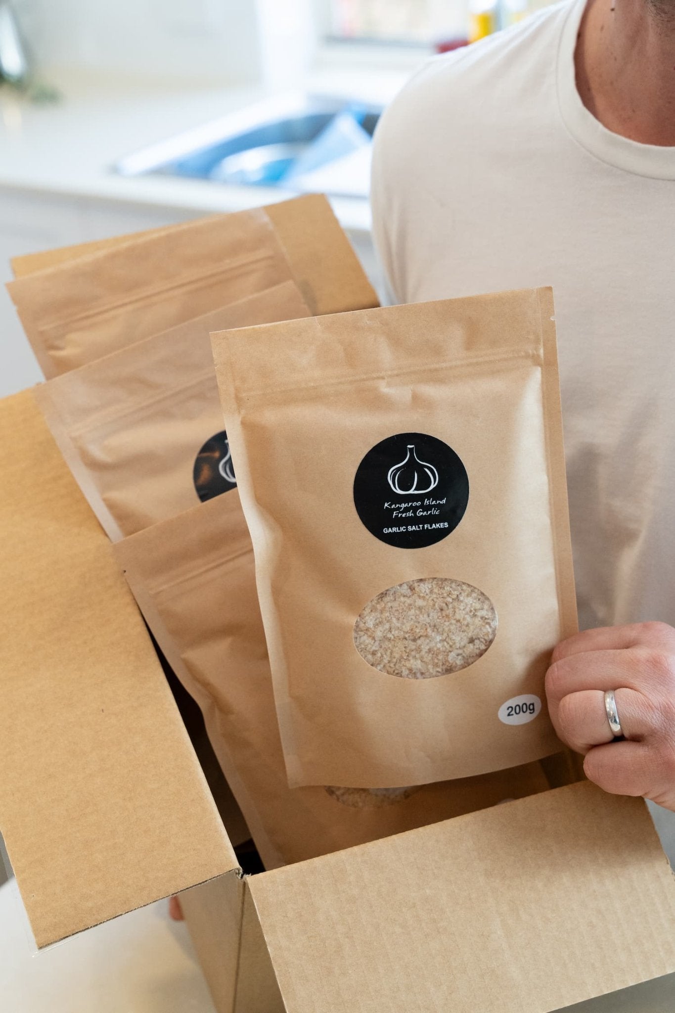 Garlic Salt - Kangaroo Island Olives