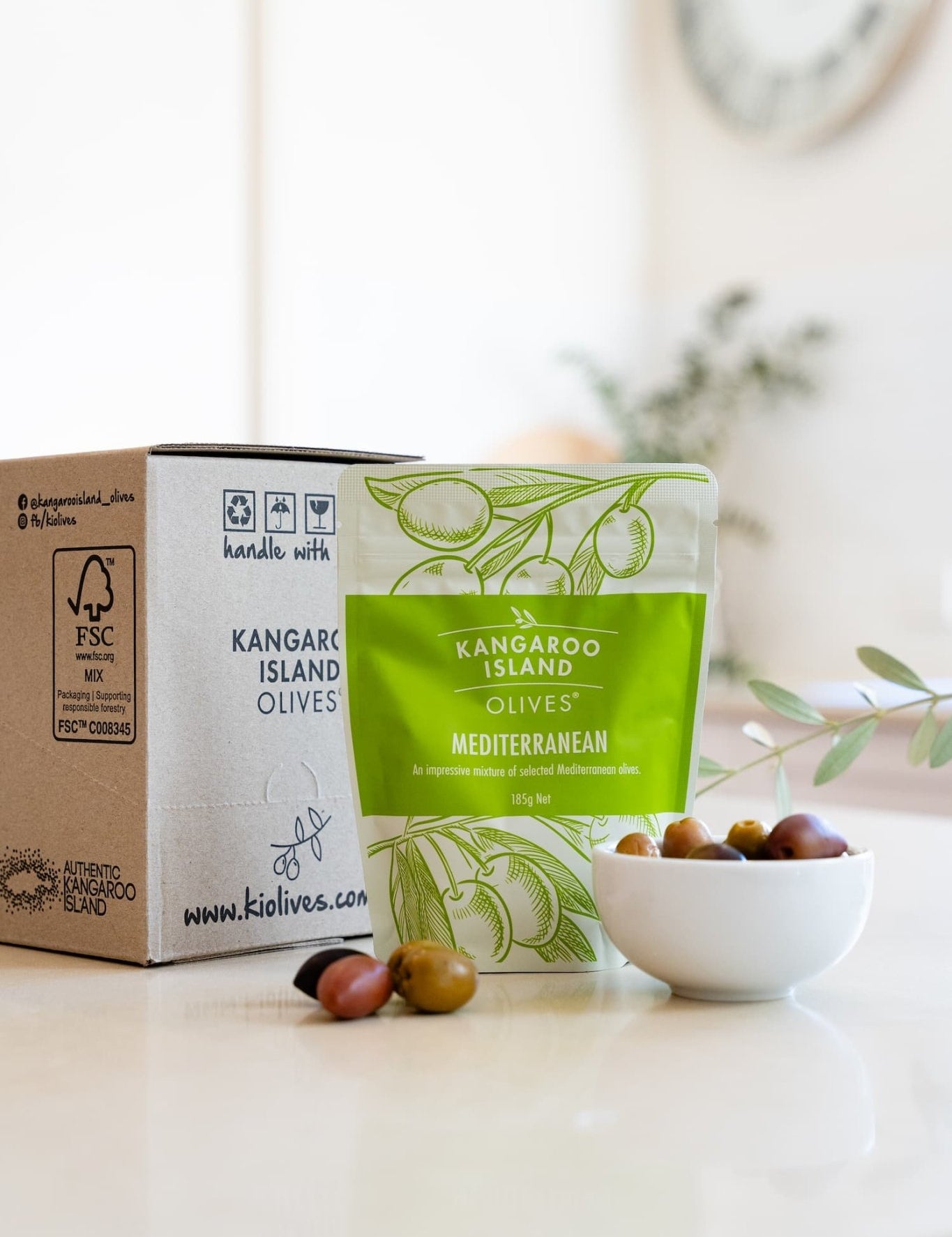 Mixed Mediterranean Olives - Kangaroo Island Olives