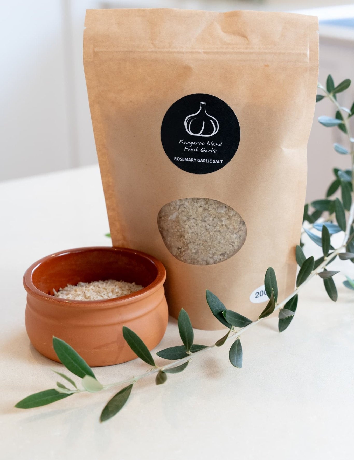 Rosemary Garlic Salt - Kangaroo Island Olives